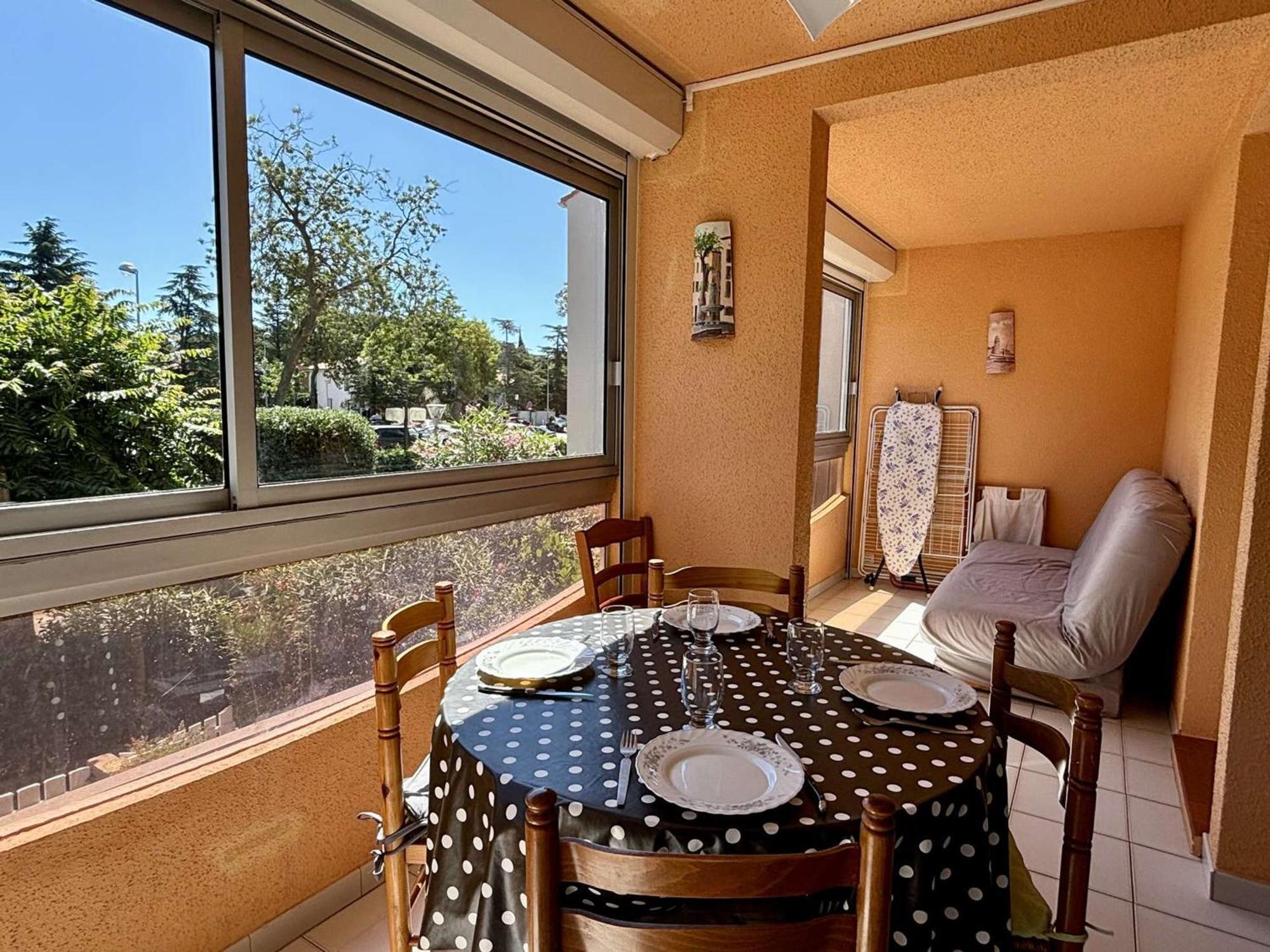 Appartement Cosy A 100M De La Plage Avec Piscine, Parking Prive Et Loggia Vitree - Fr-1-225-706 Argeles-sur-Mer Bagian luar foto